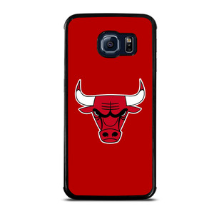 CHICAGO BULLS LOGO Samsung Galaxy S6 Edge Case Cover CHICAGO BULLS LOGO Samsung Galaxy S6 Edge Case Cover