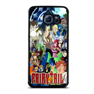 Fairy Tail Anime Collage Samsung Galaxy S6 Edge Case Cover Fairy Tail Anime Collage Samsung Galaxy S6 Edge Case Cover