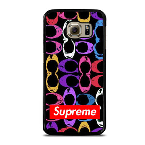 COACH SUPREME DESIGN Samsung Galaxy S6 Case Cover COACH SUPREME DESIGN Samsung Galaxy S6 Case Cover