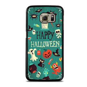 Happy Halloween Pumpkin Collage Samsung Galaxy S6 Case Cover Happy Halloween Pumpkin Collage Samsung Galaxy S6 Case Cover