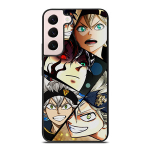 Black Clover Anime Collage Samsung Galaxy S22 Plus 5G Case Cover Black Clover Anime Collage Samsung Galaxy S22 Plus 5G Case Cover
