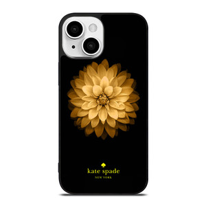 KATE SPADE YELLOW LOTUS iPhone 13 Mini Case Cover KATE SPADE YELLOW LOTUS iPhone 13 Mini Case Cover