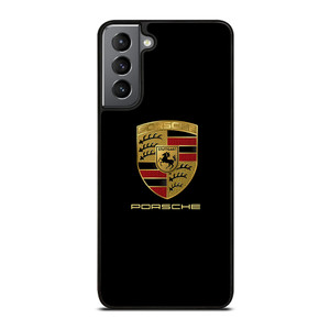 Porsche In Black Logo Samsung Galaxy S21 Plus 5G Case Cover Porsche In Black Logo Samsung Galaxy S21 Plus 5G Case Cover