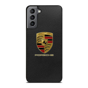 Porsche Leather Logo Samsung Galaxy S21 Plus 5G Case Cover Porsche Leather Logo Samsung Galaxy S21 Plus 5G Case Cover