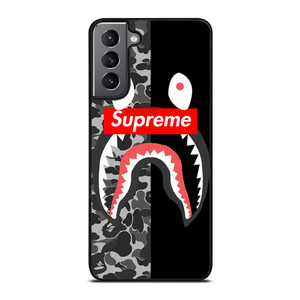 SUPREME BAPE SHARK Samsung Galaxy S21 Plus 5G Case Cover SUPREME BAPE SHARK Samsung Galaxy S21 Plus 5G Case Cover