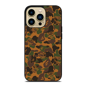 Camo MCM Worldwide iPhone 14 Pro Max Case Cover Camo MCM Worldwide iPhone 14 Pro Max Case Cover