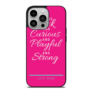 SHE IS KATE SPADE iPhone 14 Pro Case Cover SHE IS KATE SPADE iPhone 14 Pro Case Cover