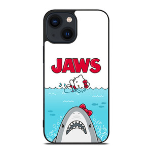 Hello Kitty X Jaws iPhone 14 Plus Case Cover Hello Kitty X Jaws iPhone 14 Plus Case Cover