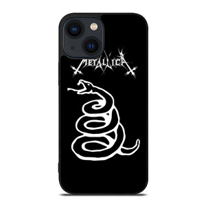 METALLICA BLACK SNAKE iPhone 14 Plus Case Cover METALLICA BLACK SNAKE iPhone 14 Plus Case Cover