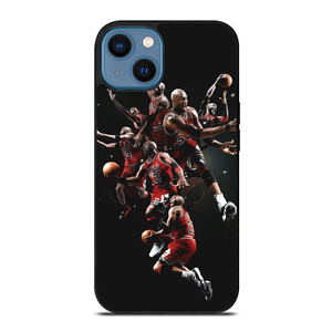 MICHAEL JORDAN ACTIONS iPhone 14 Case Cover MICHAEL JORDAN ACTIONS iPhone 14 Case Cover