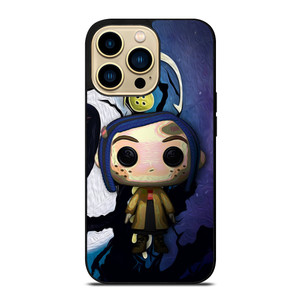 Cartoon Coraline Posterize iPhone 14 Pro Max Case Cover Cartoon Coraline Posterize iPhone 14 Pro Max Case Cover