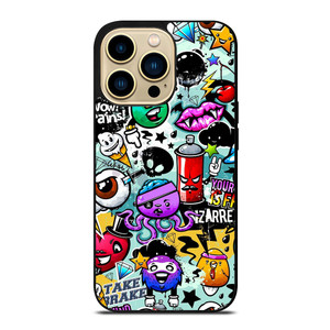 Cute Graffiti Image iPhone 14 Pro Max Case Cover Cute Graffiti Image iPhone 14 Pro Max Case Cover