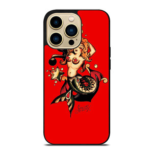 SAILOR JERRY MERMAID TATTOO iPhone 14 Pro Max Case Cover SAILOR JERRY MERMAID TATTOO iPhone 14 Pro Max Case Cover
