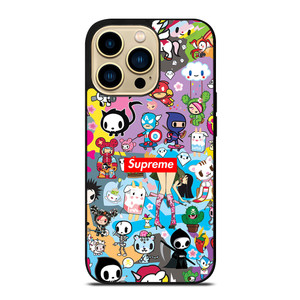 SUPREME TOKIDOKI DONUTELLA iPhone 14 Pro Max Case Cover SUPREME TOKIDOKI DONUTELLA iPhone 14 Pro Max Case Cover
