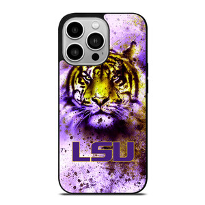 Tigers LSU Logo Wallpaper iPhone 14 Pro Case Cover Tigers LSU Logo Wallpaper iPhone 14 Pro Case Cover