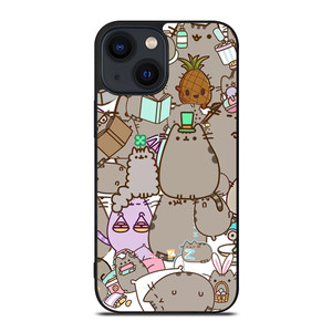 Pusheen Cartoon Collage iPhone 14 Plus Case Cover Pusheen Cartoon Collage iPhone 14 Plus Case Cover