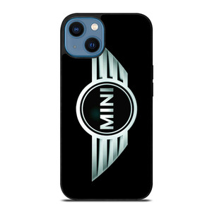 MINI COOPER LOGO BLACK LANDSCAPE iPhone 14 Case Cover MINI COOPER LOGO BLACK LANDSCAPE iPhone 14 Case Cover