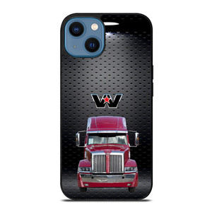 Red Western Star Truck iPhone 14 Case Cover Red Western Star Truck iPhone 14 Case Cover