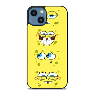 SPONGEBOB EXPRESSIONS iPhone 14 Case Cover SPONGEBOB EXPRESSIONS iPhone 14 Case Cover