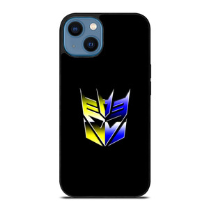 Transformers Decepticons Rainbow Logo iPhone 14 Case Cover Transformers Decepticons Rainbow Logo iPhone 14 Case Cover