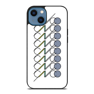 White CNCO Logo iPhone 14 Case Cover White CNCO Logo iPhone 14 Case Cover