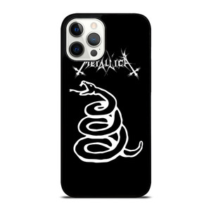 METALLICA BLACK SNAKE iPhone 12 Pro Max Case Cover METALLICA BLACK SNAKE iPhone 12 Pro Max Case Cover