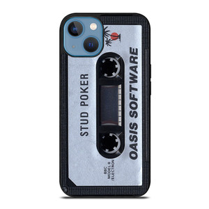 Oasis Cassette Stud Poker iPhone 13 Case Cover Oasis Cassette Stud Poker iPhone 13 Case Cover
