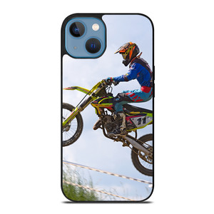 Stunt In Motocross Dirt Bike iPhone 13 Case Cover Stunt In Motocross Dirt Bike iPhone 13 Case Cover