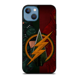 THE FLASH GREEN ARROW iPhone 13 Case Cover THE FLASH GREEN ARROW iPhone 13 Case Cover