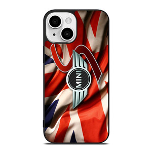 MINI COOPER LOGO FLAG iPhone 13 Mini Case Cover MINI COOPER LOGO FLAG iPhone 13 Mini Case Cover
