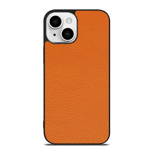 Orange Leather Image iPhone 13 Mini Case Cover Orange Leather Image iPhone 13 Mini Case Cover