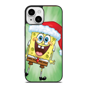 Spongebob Santa iPhone 13 Mini Case Cover Spongebob Santa iPhone 13 Mini Case Cover