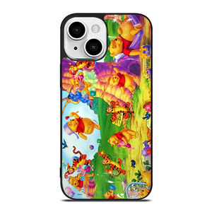 Winnie The Pooh Cute Cartoon iPhone 13 Mini Case Cover Winnie The Pooh Cute Cartoon iPhone 13 Mini Case Cover