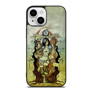 Zombie Alice In Wonderland iPhone 13 Mini Case Cover Zombie Alice In Wonderland iPhone 13 Mini Case Cover