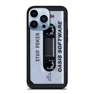 Oasis Cassette Stud Poker iPhone 13 Pro Max Case Cover Oasis Cassette Stud Poker iPhone 13 Pro Max Case Cover