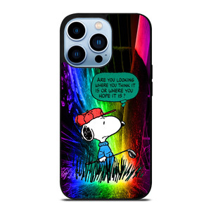 SNOOPY SHORT QUOTE iPhone 13 Pro Max Case Cover SNOOPY SHORT QUOTE iPhone 13 Pro Max Case Cover