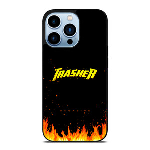 Trasher Smoldering Font iPhone 13 Pro Max Case Cover Trasher Smoldering Font iPhone 13 Pro Max Case Cover