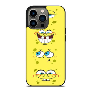 SPONGEBOB EXPRESSIONS iPhone 13 Pro Case Cover SPONGEBOB EXPRESSIONS iPhone 13 Pro Case Cover
