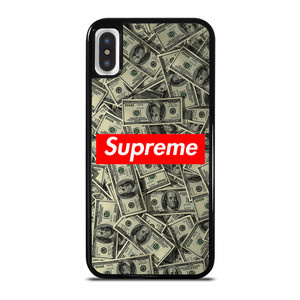 MANY DOLLAR MONEY SUPREME iPhone X / XS Case Cover MANY DOLLAR MONEY SUPREME iPhone X / XS Case Cover