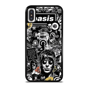 Oasis Collage iPhone X / XS Case Cover Oasis Collage iPhone X / XS Case Cover