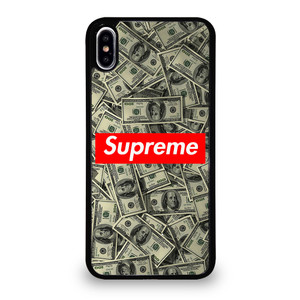 MANY DOLLAR MONEY SUPREME iPhone XS Max Case Cover MANY DOLLAR MONEY SUPREME iPhone XS Max Case Cover