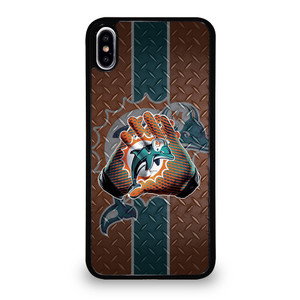 Miami Dolphins Football Gloves iPhone XS Max Case Cover Miami Dolphins Football Gloves iPhone XS Max Case Cover