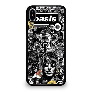 Oasis Collage iPhone XS Max Case Cover Oasis Collage iPhone XS Max Case Cover