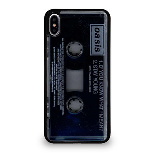 Oasis Stay Young Cassette iPhone XS Max Case Cover Oasis Stay Young Cassette iPhone XS Max Case Cover
