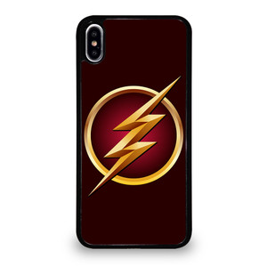 THE FLASH LOGO iPhone XS Max Case Cover THE FLASH LOGO iPhone XS Max Case Cover