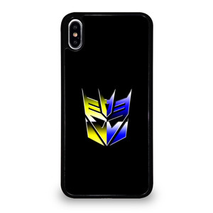 Transformers Decepticons Rainbow Logo iPhone XS Max Case Cover Transformers Decepticons Rainbow Logo iPhone XS Max Case Cover