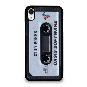 Oasis Cassette Stud Poker iPhone XR Case Cover Oasis Cassette Stud Poker iPhone XR Case Cover