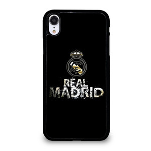REAL MADRID ELEGAN LOGO iPhone XR Case Cover REAL MADRID ELEGAN LOGO iPhone XR Case Cover