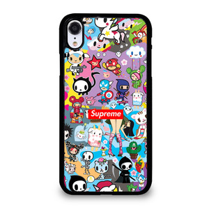 SUPREME TOKIDOKI DONUTELLA iPhone XR Case Cover SUPREME TOKIDOKI DONUTELLA iPhone XR Case Cover