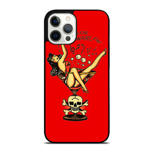 SAILOR JERRY BEWARE iPhone 12 Pro Max Case Cover SAILOR JERRY BEWARE iPhone 12 Pro Max Case Cover